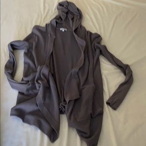 Splendid waterfall waffle cardigan